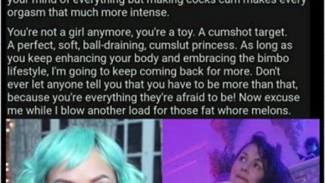 I know I would have disapproved of a message like this before... but like, now I