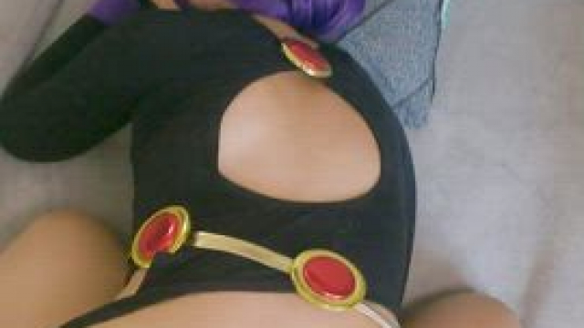 Raven cosplay anal