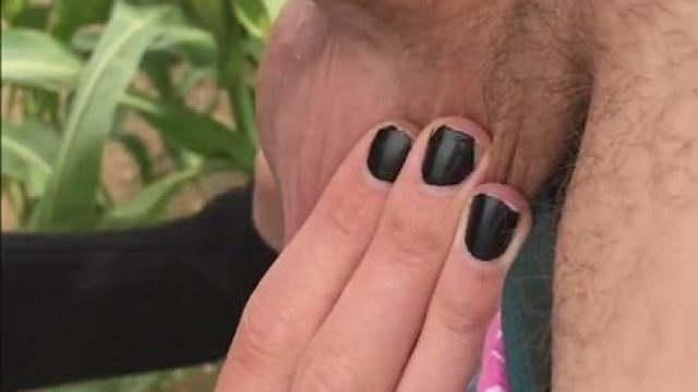 She stopped me in a corn field to GAGA on my Big Penis - Rebecca Minx [OC]