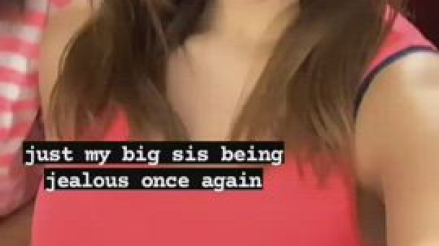 Jealous big sister