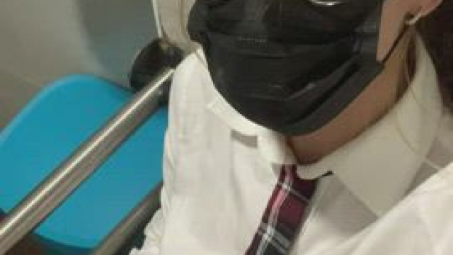 my glasses almost fell into the water but my pussy is fine with that