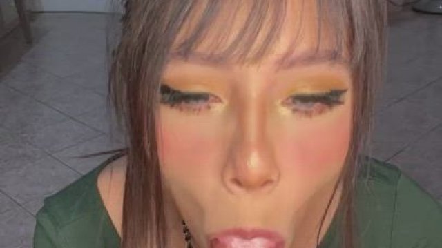 I always let my best friend give me some cum in my mouth