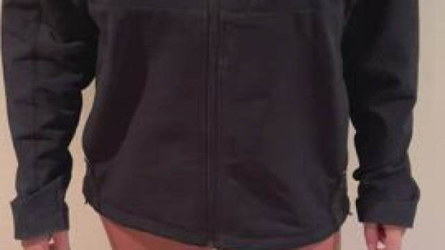 Did my jacket do a good job of hiding my big mom titties?