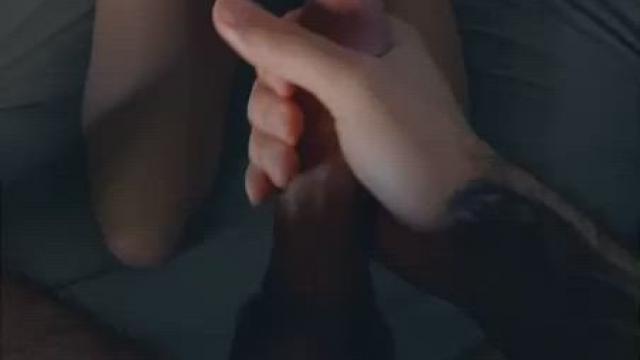 I love getting covered in cum and watching it drip down my whole body