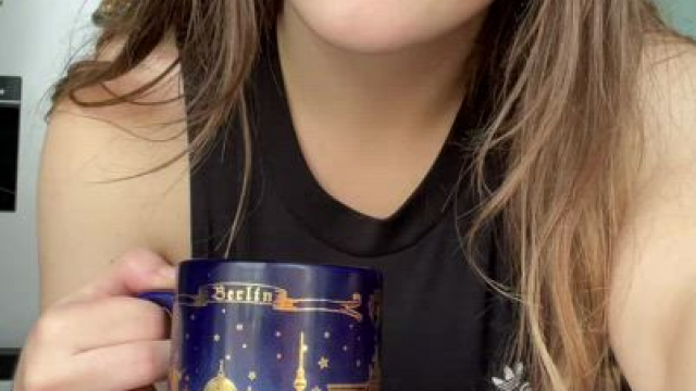 I'm the happiest with my boobs out