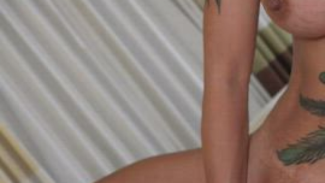 Just teasing this big white cock before pleasing