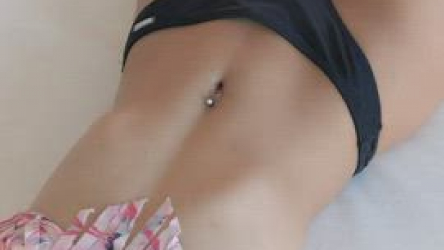 I want you to cum all over my little tummy