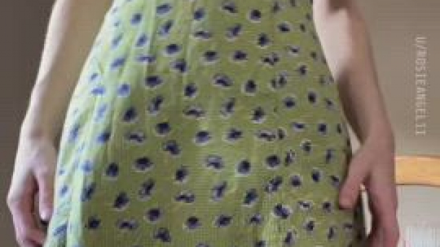 just a buttplug under my dress