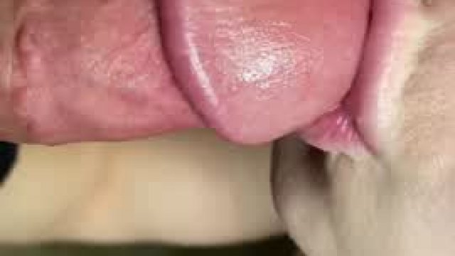 I’m happiest when my face is covered in cum