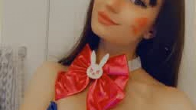 A wild bunny girl appears