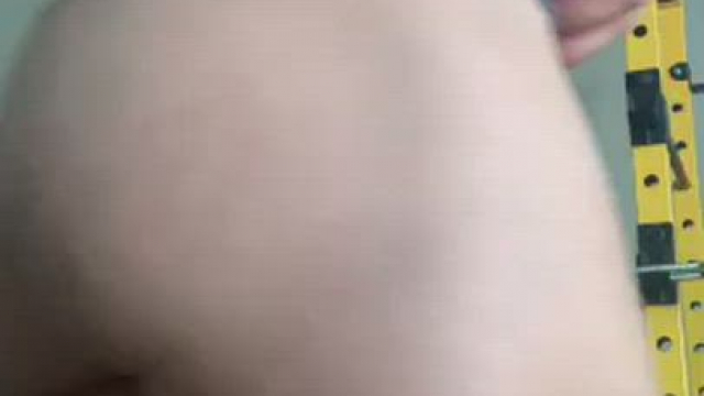 Peeling them off in the garage! Oops! I left the door open....