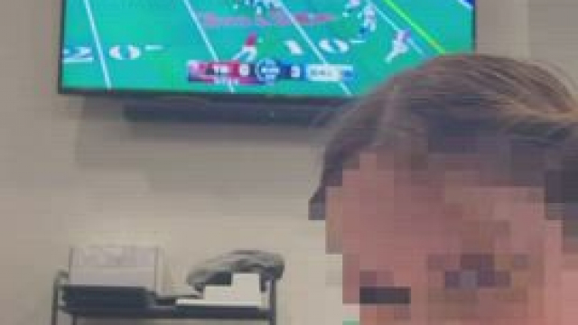 Use my mouth while you watch football