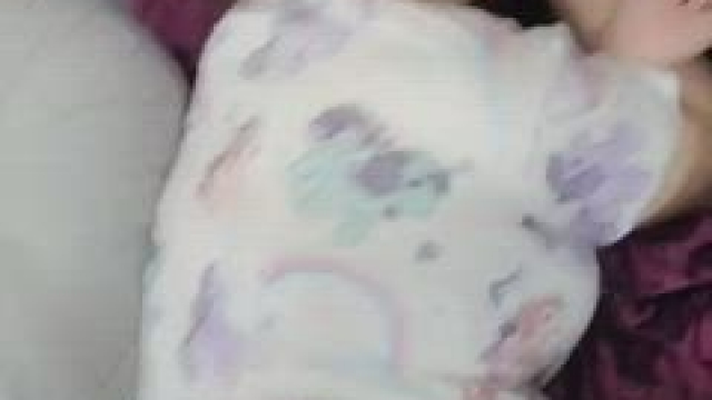 Getting my little pink Teenage pussy Filed with cum love a good whore Abriebaby 1