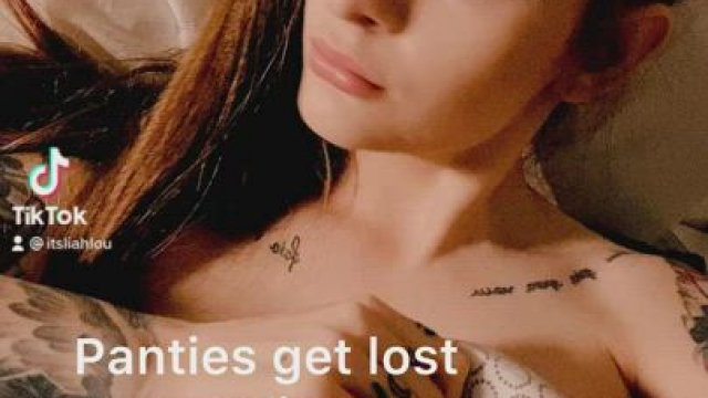 Panties get lost sometimes...