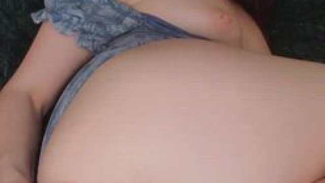 The look of pain at the beginning vs the look of pleasure at the end