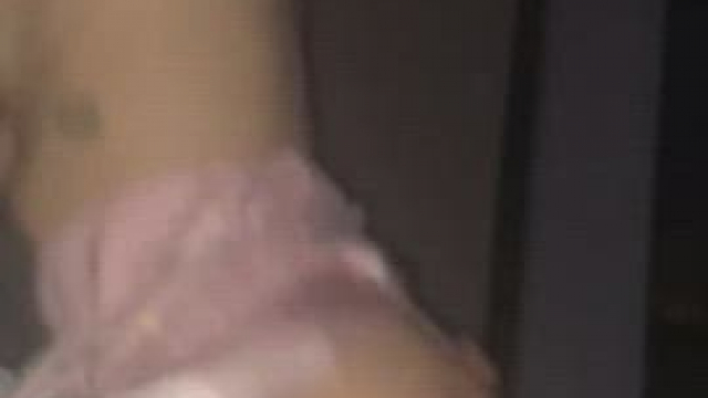 Stretching myself out on him