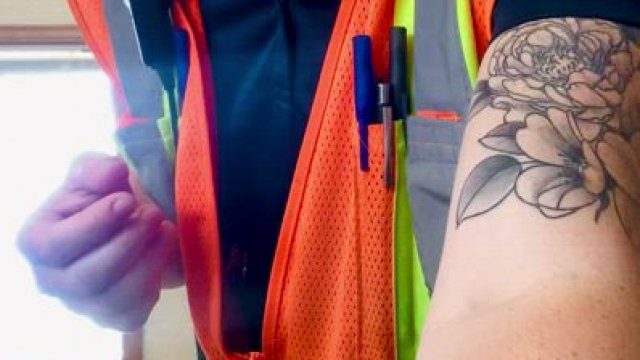 Ever wonder what the dispatcher looks like underneath all her clothes