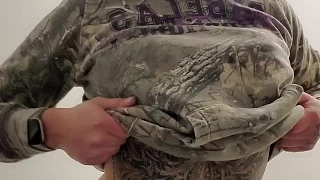 Trying to be cute in my dirty work clothes 