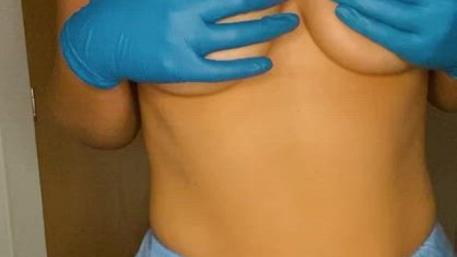 Come to the exam room and remove your pants