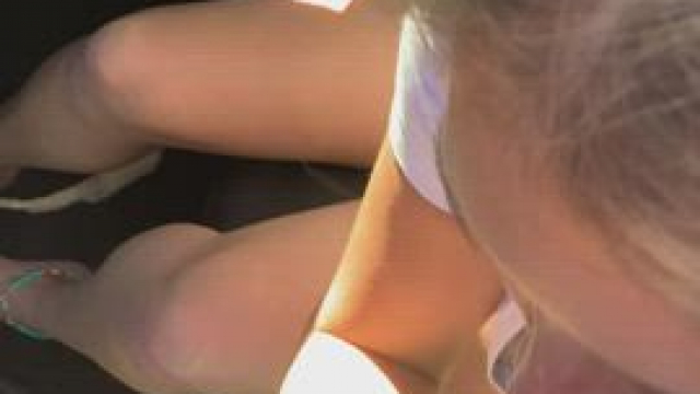 The game was boring so I went to the parking lot