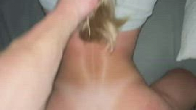 Taking it from the back love a good whore