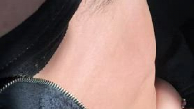 Subtle tan lines on an Asian