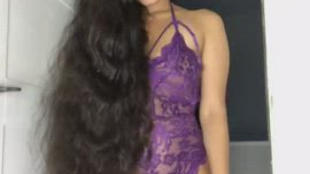 Sweet, petite desi doll