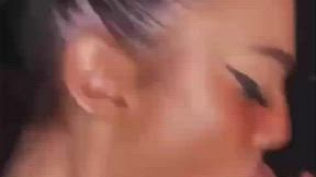 She begs for a big load and gets it