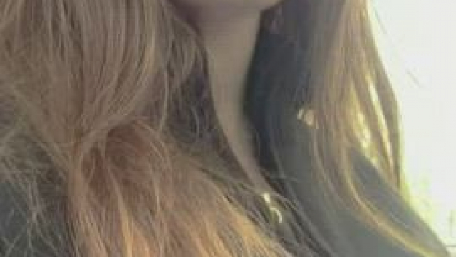 I got very horny in the car I just had to share it with you... I hope no one saw