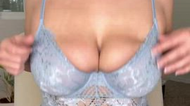 Natural titties bounce and hang better