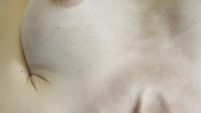 Fingering my pussy and licking his balls awaiting him to cover my face!