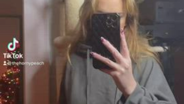 Looking under my hoodie is fun